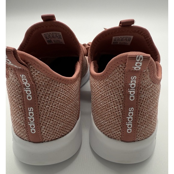ADIDAS womens 10 Pink dusty rose cloudfoam running shoes sneakers - Picture 4 of 9